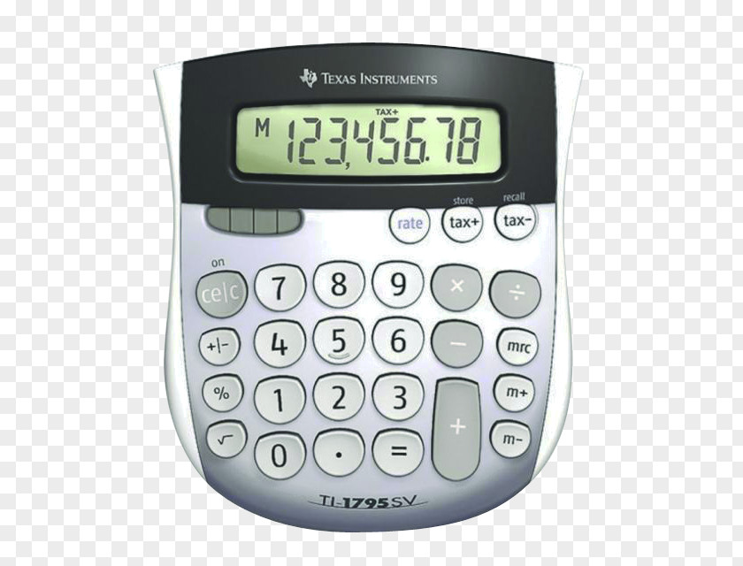 Calculator Texas Instruments TI-1795 SV Minidesk TI-BASIC TI-108 PNG