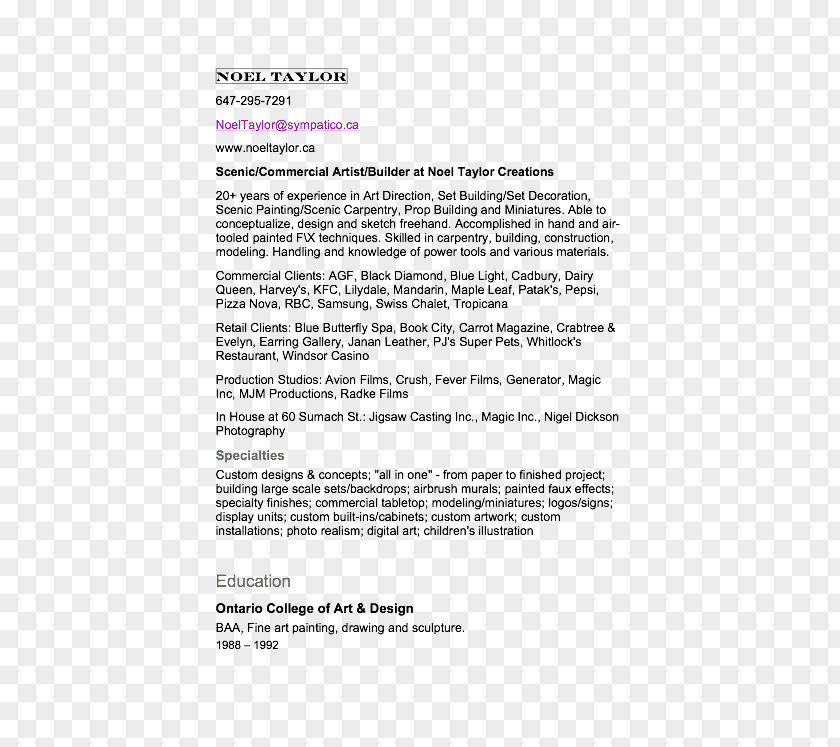 Cv Resume Document Letter Of Recommendation Résumé Curriculum Vitae PNG
