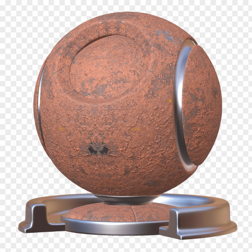 Design Copper Sphere PNG