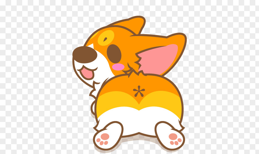 Dog Sticker Welsh Corgi Clip Art PNG