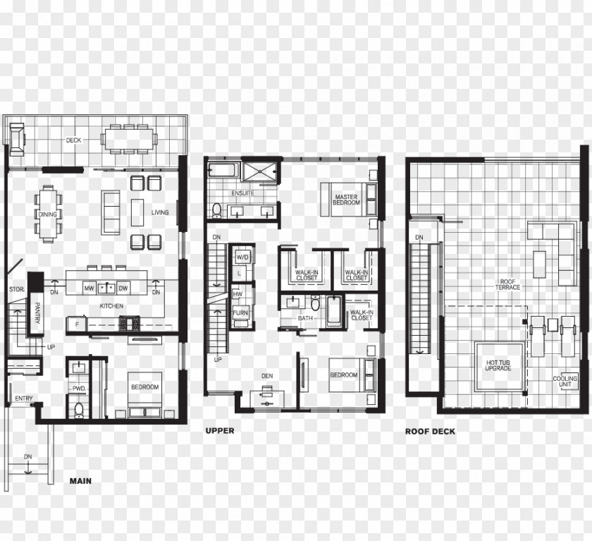 Plan Plants Floor Sopa Square Architecture Townhouse PNG