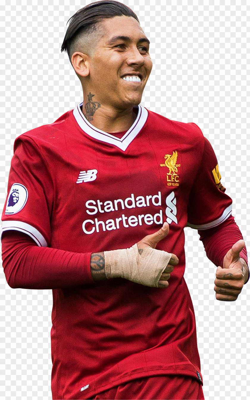 Roberto Firmino Liverpool F.C. 2017–18 UEFA Champions League Premier Football Player PNG