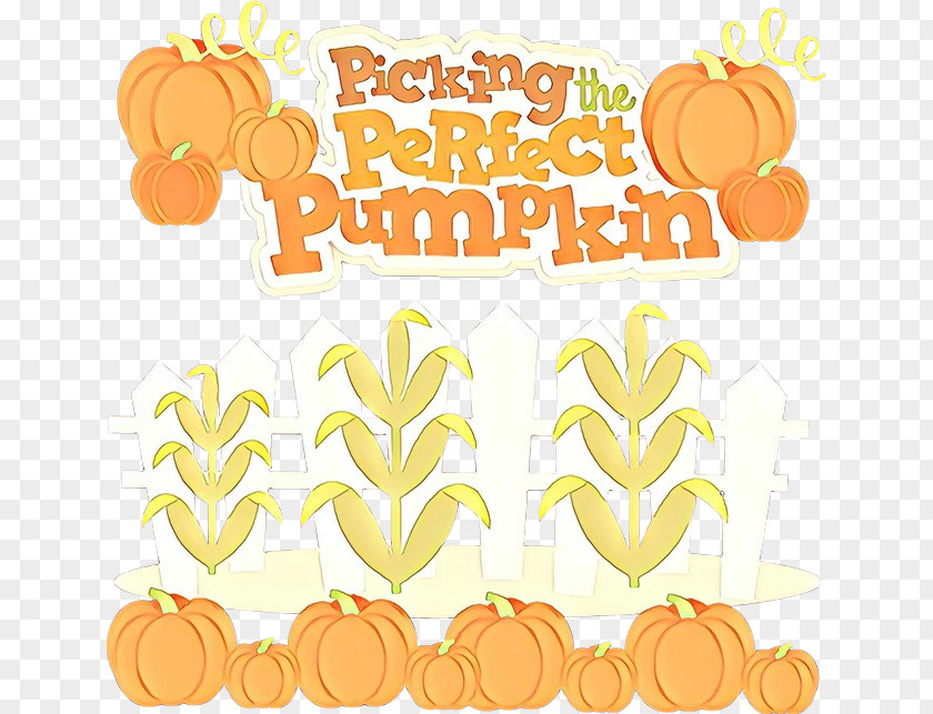 Sticker Thanksgiving Orange PNG