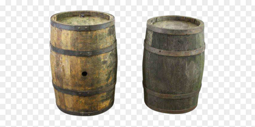 Wine Barrel Oak Bucket Olde Good Things PNG