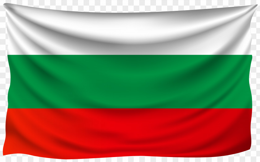 WRINKLED Flag Of Bulgaria Russia PNG