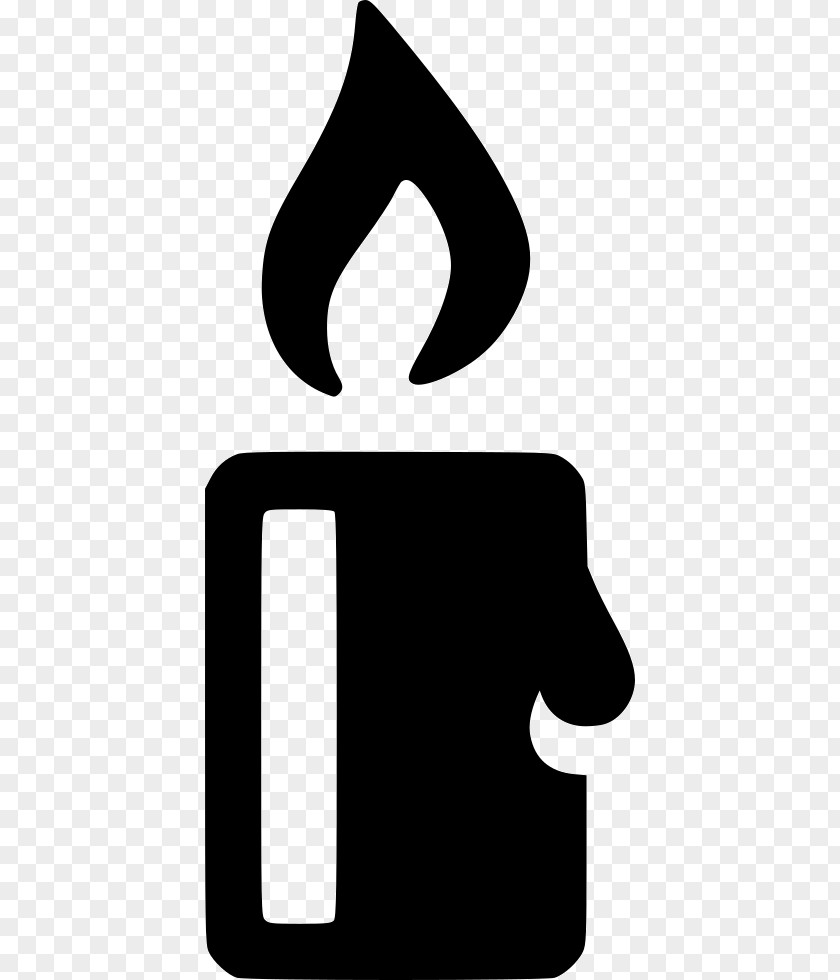 M Product DesignSilhouette Candle Icon Design Clip Art Logo Black & White PNG