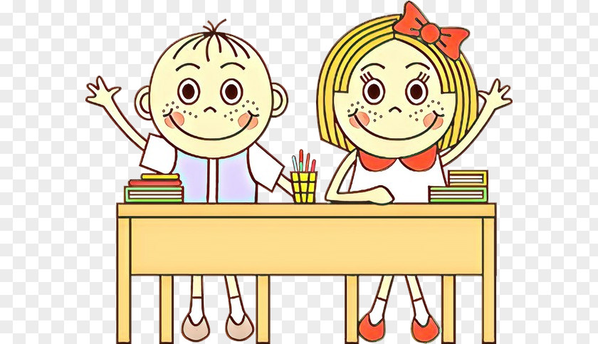 Smile Table Cartoon Facial Expression Clip Art Yellow Interaction PNG