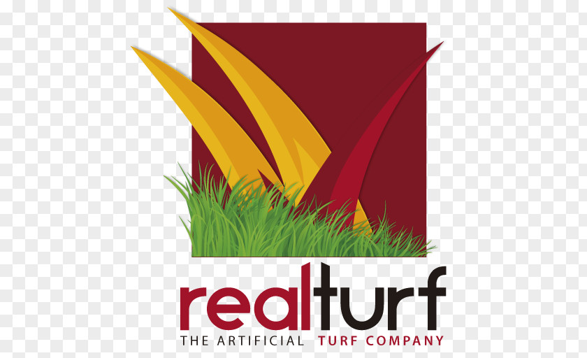 Real Grass Artificial Turf Logo Lawn Brand Leaf PNG