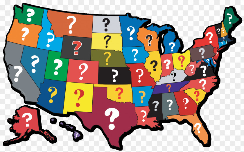 World Map California Question Mark PNG