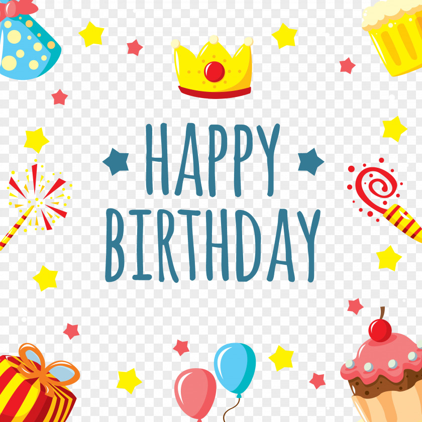Cute And Fun Birthday Background Happy To You Greeting Card Brother Wish PNG