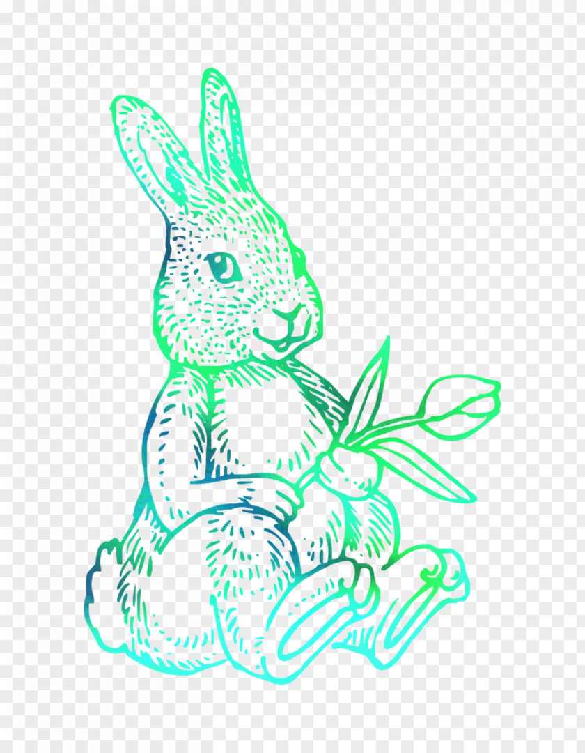 Domestic Rabbit Hare Easter Bunny Clip Art PNG