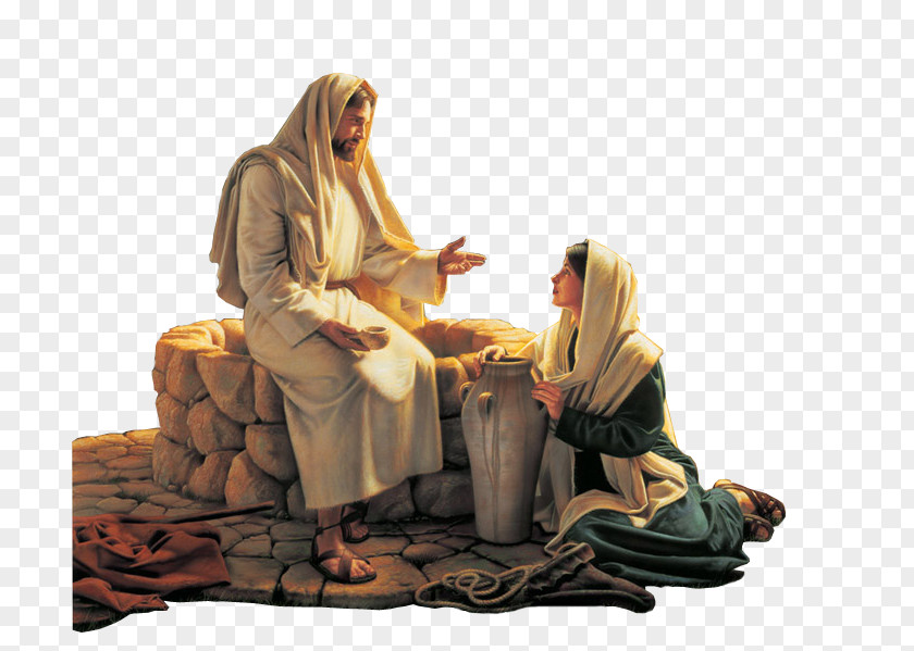 Jesus Jacob's Well Samaritan Woman At The Gospel Of John Samaritans 4 PNG