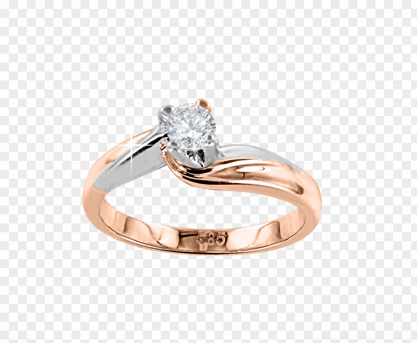 Ring Wedding Białe Złoto Body Jewellery PNG