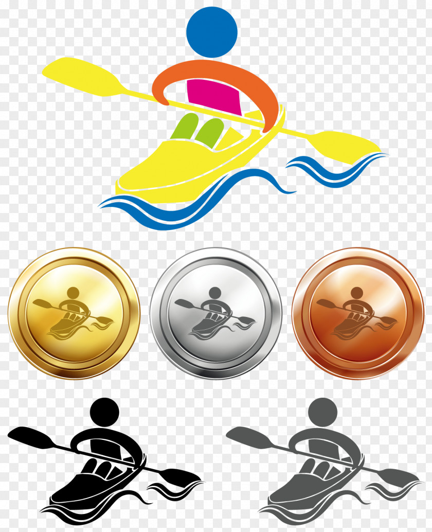 Rowing Villain Icon Design Clip Art PNG