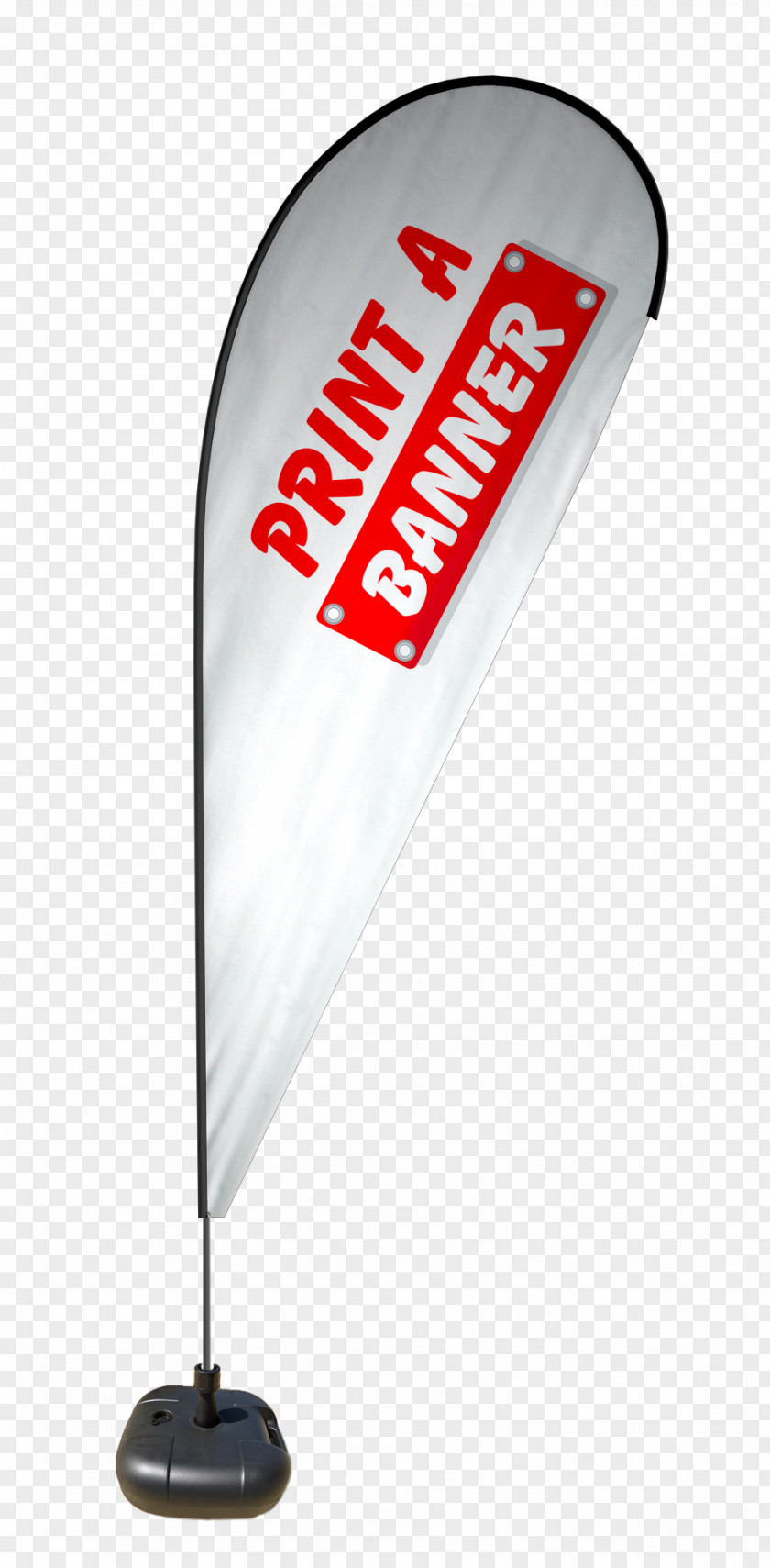 Advertising Banner Drop Flag Printing PNG