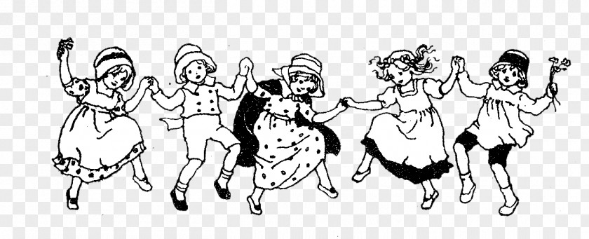 Dancing Picture Line Dance Black And White Clip Art PNG