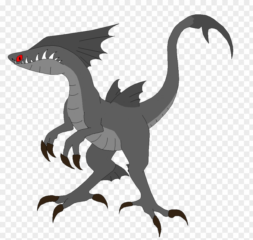 Dragon Velociraptor Demon Beak Wildlife PNG