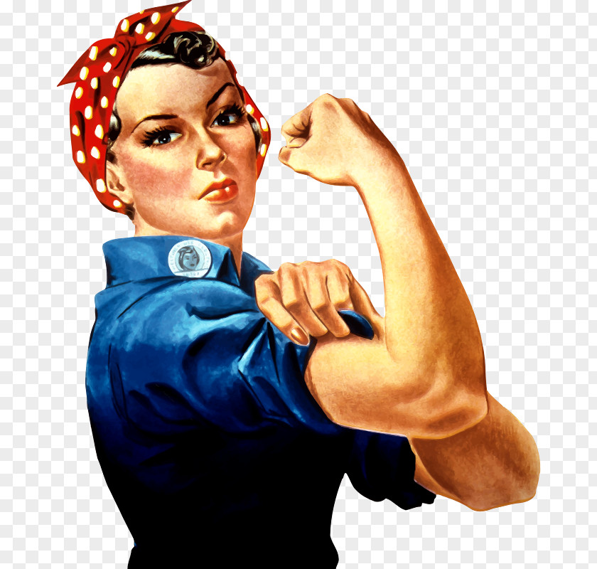 Rosie The Riveter Naomi Parker Fraley We Can Do It! Second World War Clip Art PNG