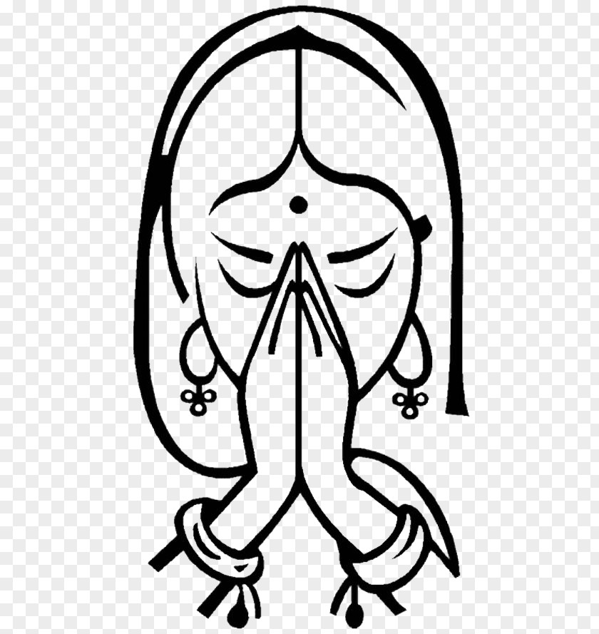 Symbol Namaste Om Yoga Greeting PNG