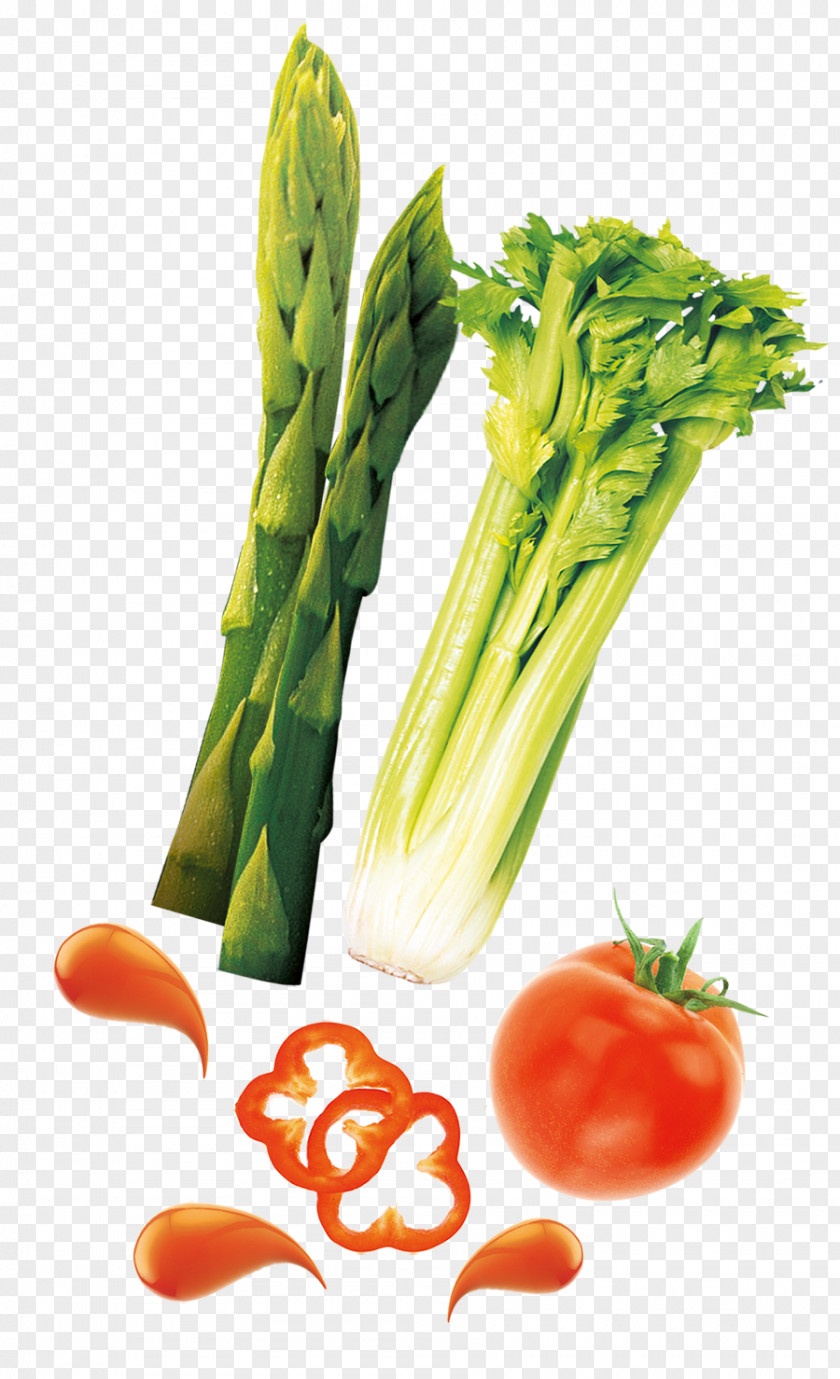 Tomato Celery Asparagus Juice Vegetable Vegetarian Cuisine PNG