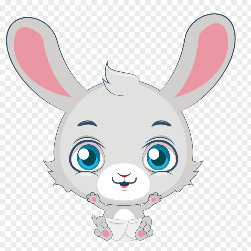 Vector Bunny Domestic Rabbit Easter Hare Bugs PNG