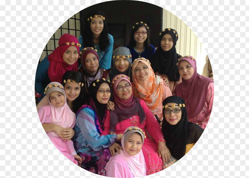 Aidil Fitri Family Social Group Community Pink M PNG