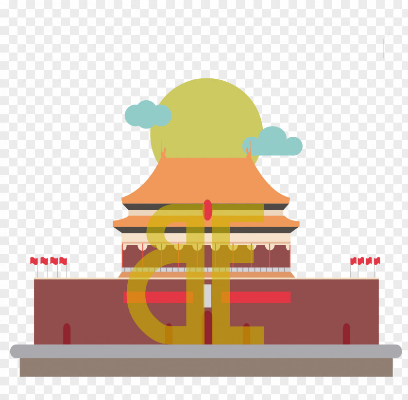 Beijing City Apartment Clip Art PNG