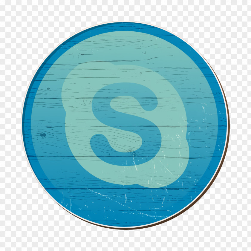 Electric Blue Number Chat Icon Skype PNG