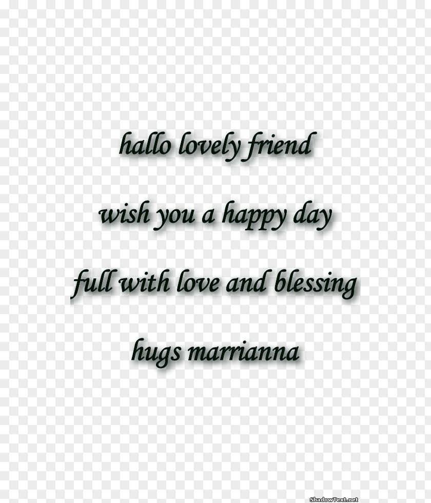 Friendship Text Quote Wish YouTube Birthday Happiness Handwriting PNG