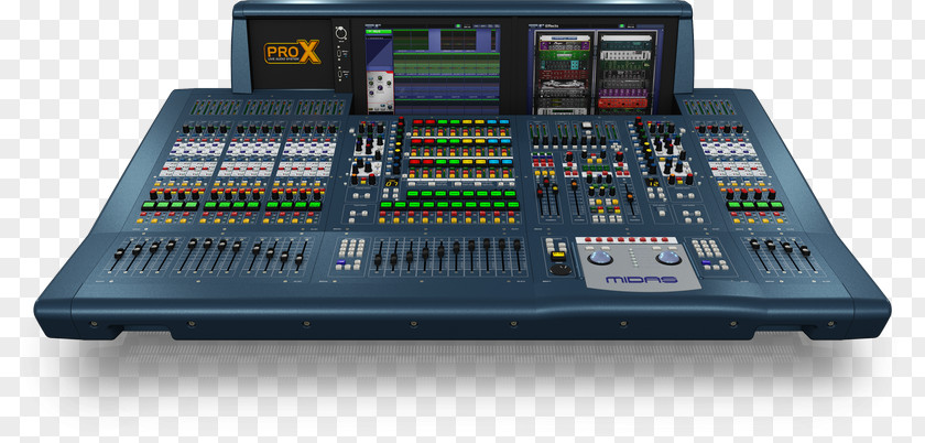 Front Stereo Display Midas PRO X-CC-TP Audio Mixers Digital Mixing Console Consoles PNG