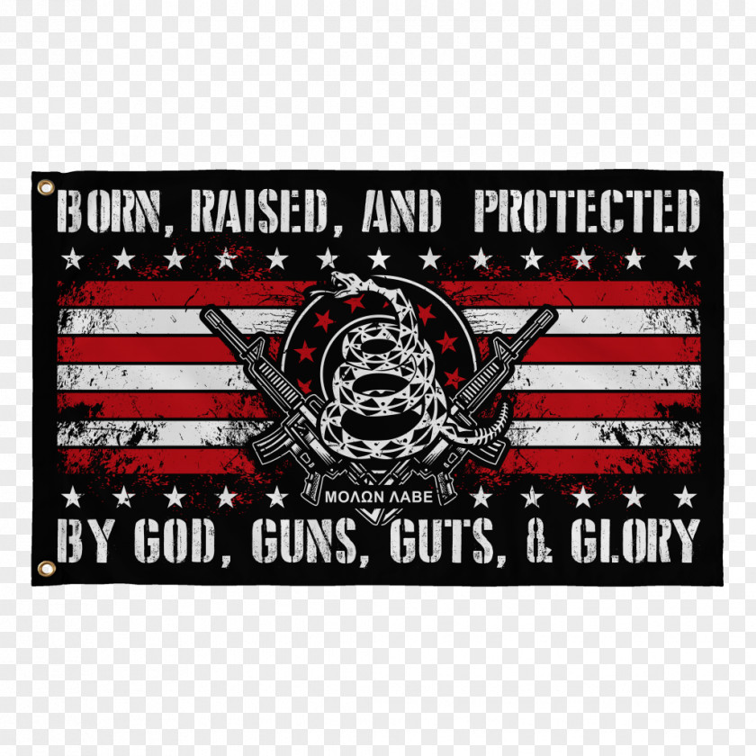 Gun Flag Of The United States Second Amendment To Constitution Banner Come And Take It PNG