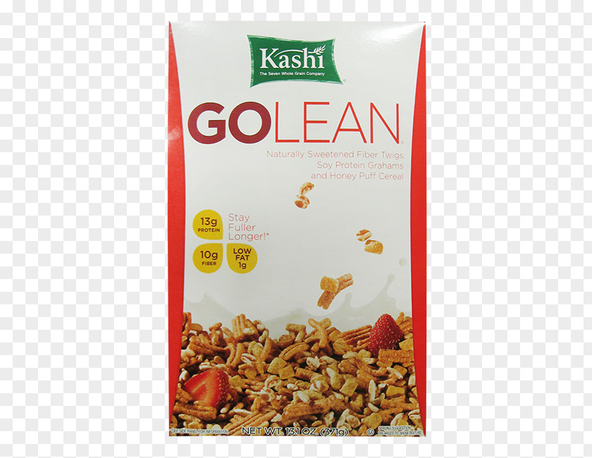 Health Breakfast Cereal Kashi GOLEAN Crisp! Toasted Berry Crumble Crunch! Honey Almond Flax PNG