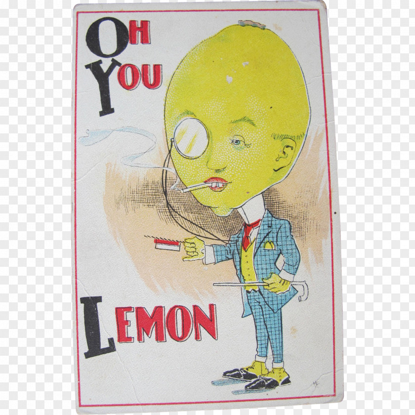 Lemonade Watercolor Poster Cartoon PNG
