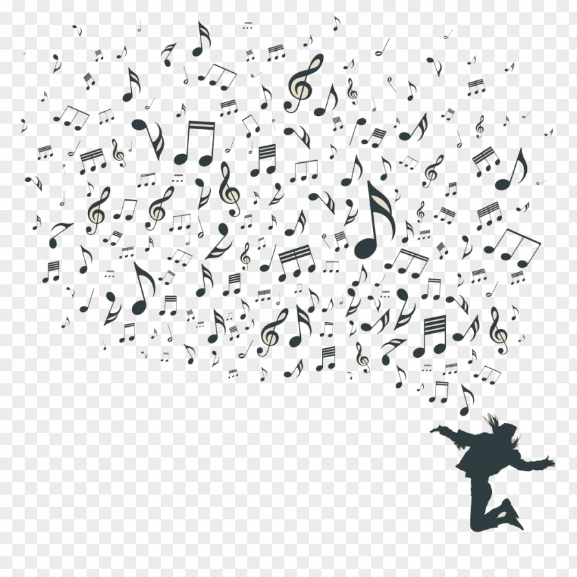 Musical Note Silhouette PNG note Silhouette, Free music notation creative ideas to pull, tone clipart PNG