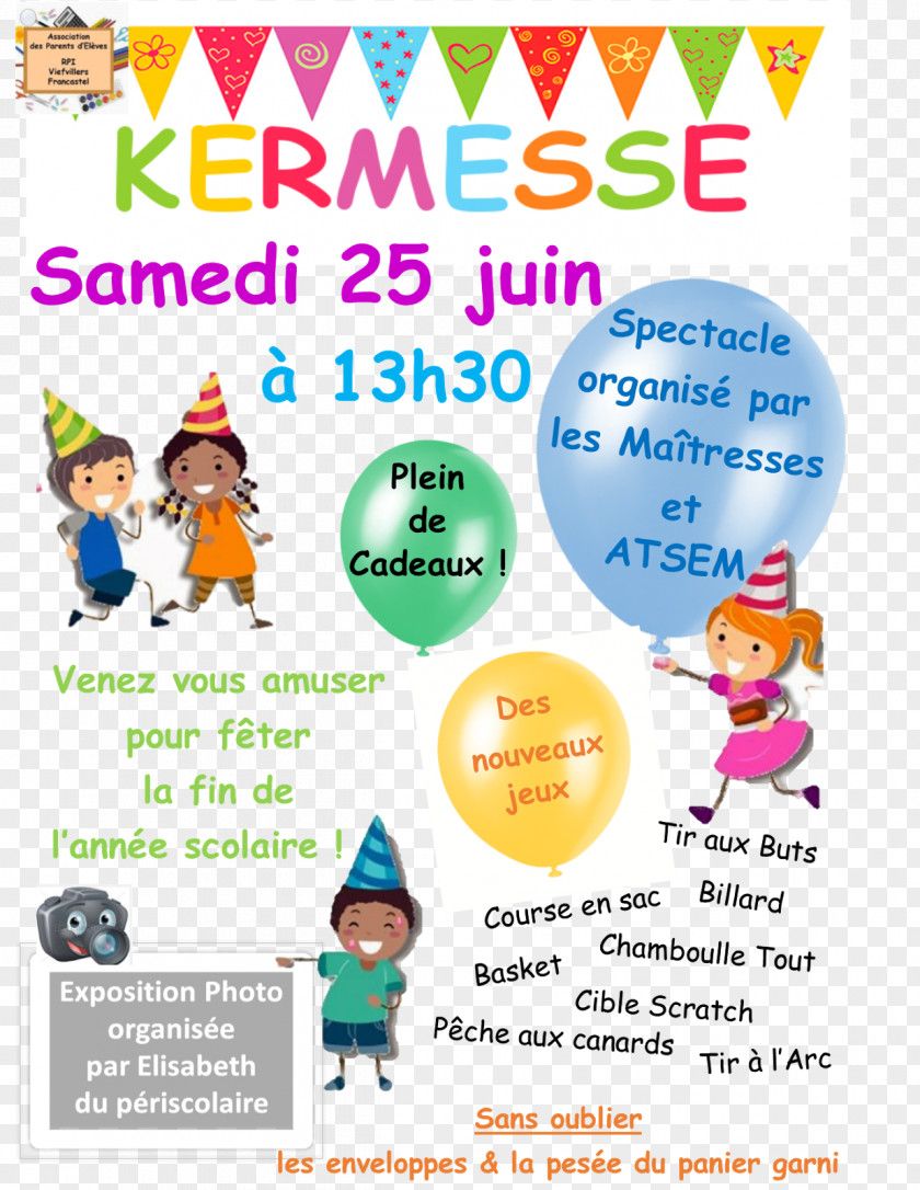 Ores Route De Francastel Kermesse Des écoles Françaises School June PNG