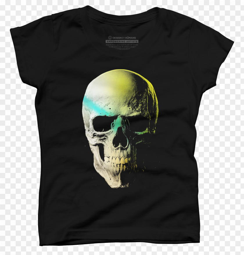 T-shirt Skull Sleeve Font PNG