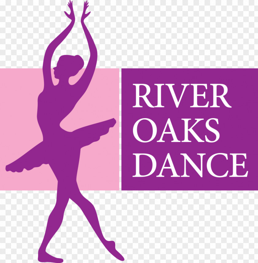 Dance RIVER OAKS DANCE Graphic Design Logo PNG