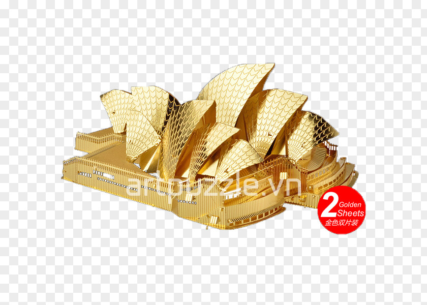 Mô Hình Kim Loại 3D ArchitectureBuilding Sydney Opera House Building Art Puzzle PNG