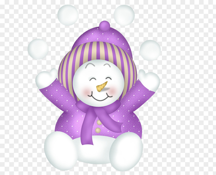 Purple Winter Cliparts Snowman Blog Clip Art PNG