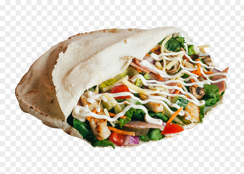 Salad Korean Taco Pita Caesar Wrap Falafel PNG