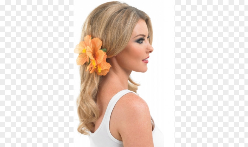 Hawaii Flower Hairstyle Hawaiian Barrette PNG