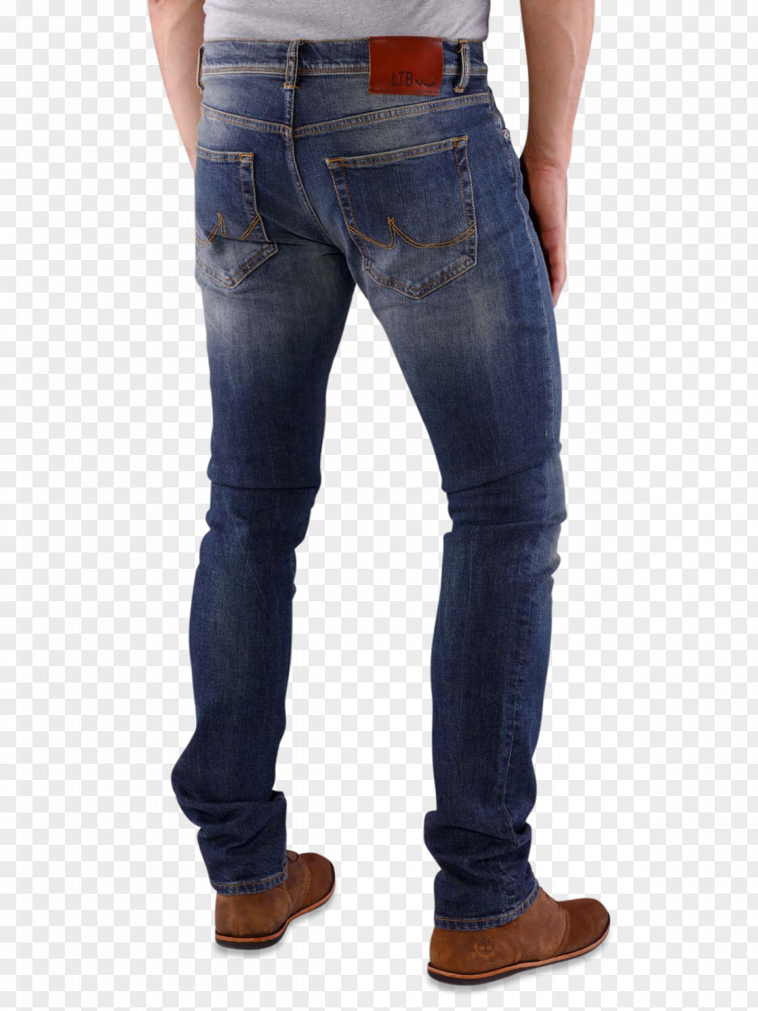 Mens Jeans T-shirt Slim-fit Pants Cowboy PNG