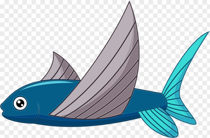 Sailfish Tail Fish Fin Azure Wing PNG