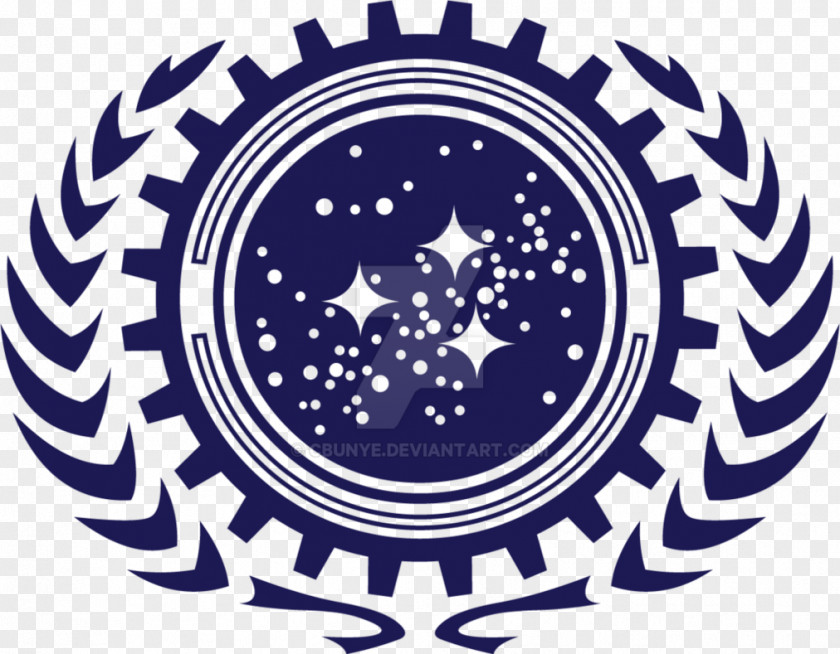 Surrounded Vector United Federation Of Planets States Starfleet Star Trek Logo PNG