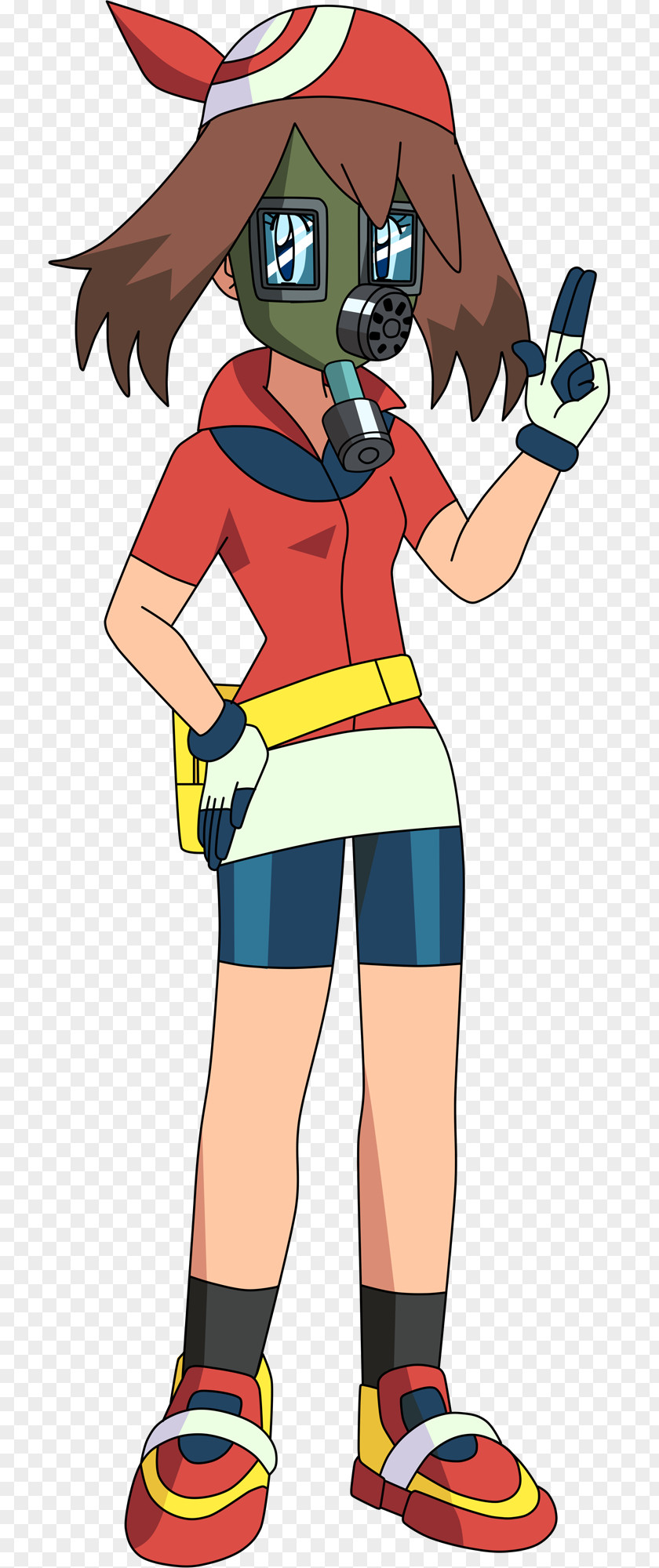 Hilda Family May Misty Dawn Pokémon Mask PNG