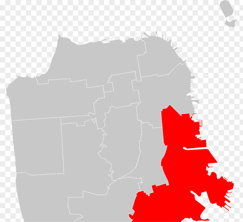 Map San Francisco PNG