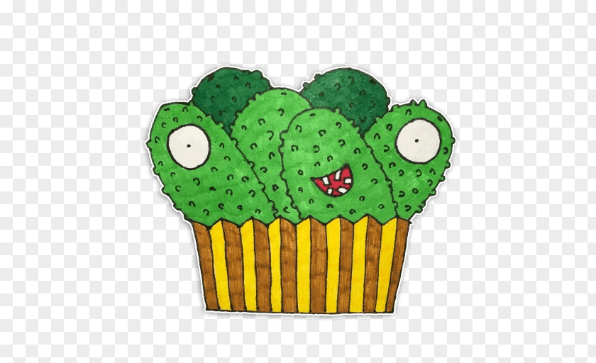 Muffin Cupcake Green Flowerpot Baking PNG