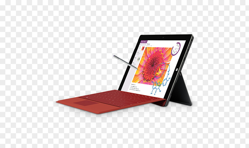Surface Supplied Pro 3 Laptop Microsoft Tablet PC Intel Atom PNG