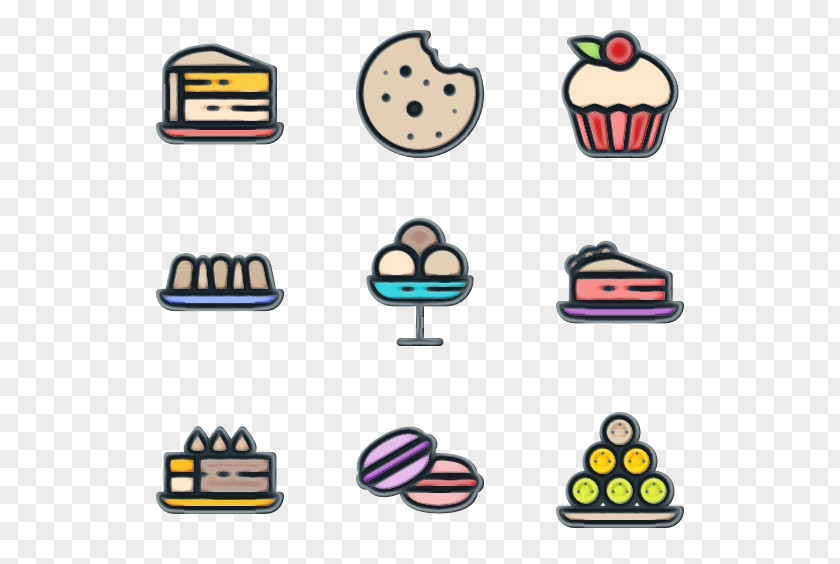 Emoticon Cake Decorating Supply PNG