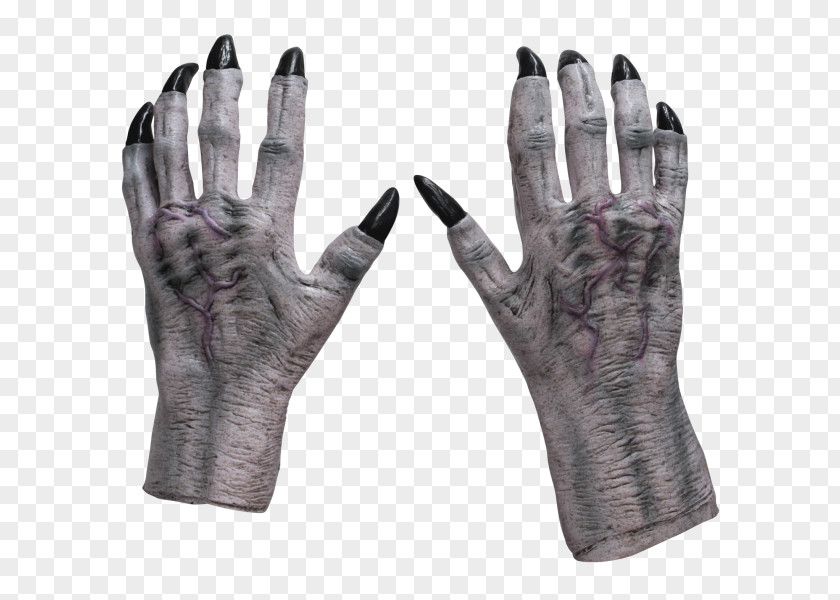 Hand Finger Costume Glove Claw PNG